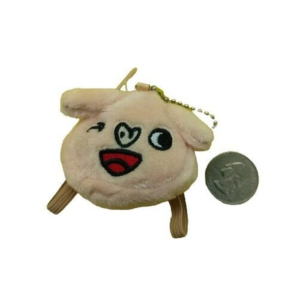 Nontan Buta-San piglet ( Picture Book ) Mini Pouch With Zipper Keychain